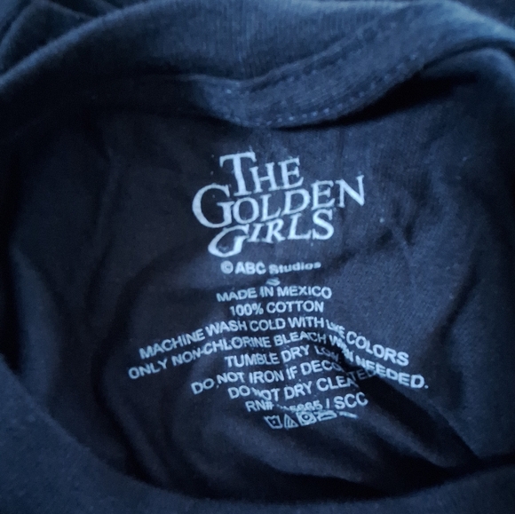 Golden Girls Savage Graphic Black T-Shirt - Picture 4 of 8